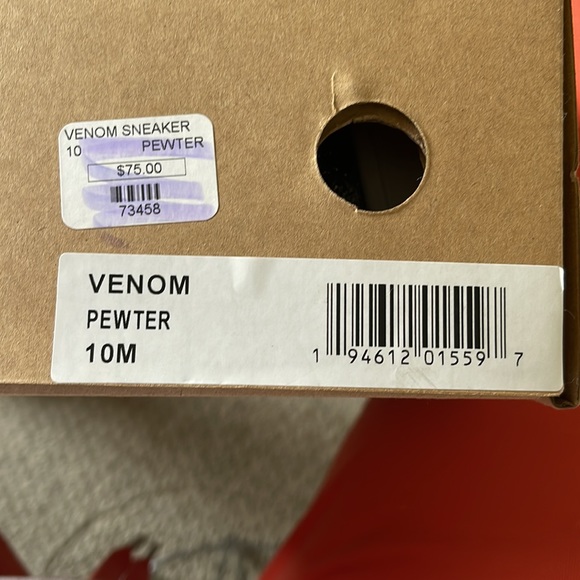 NWT Coconuts by Matisse Venom Pewter 10M Sneakers - Picture 5 of 5
